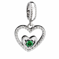 Rosa Lea May Birthstone Charm Collection