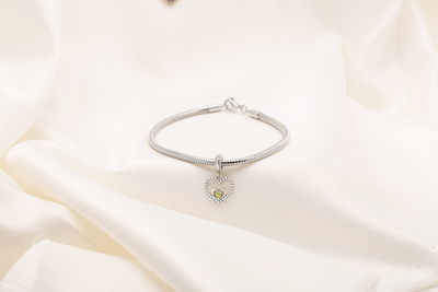 Rosa Lea Charm Bracelet November Birthstone