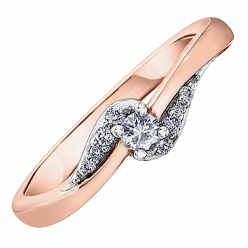 Rose Gold Engagement Ring