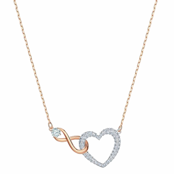 Swarovski Heart Infinity Necklace Christmas Gifts