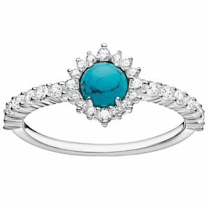THOMAS SABO Turquoise Cocktail Ring Jewellery