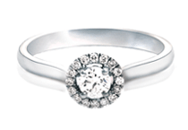 Diamond Cluster Rings